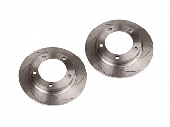 Передние тормозные диски с насечками ВАЗ 21214 Нива, Урбан БАС ЕВРО в интернет-магазине avtofirma63.ru 