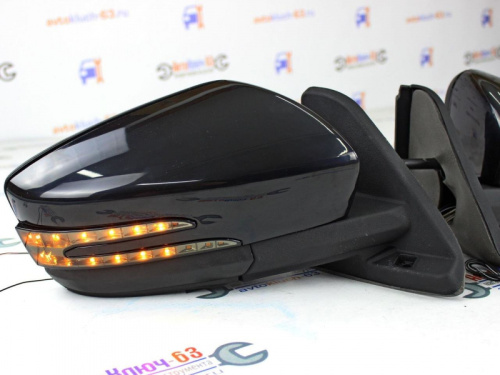 Боковые зеркала Лада Калина, Гранта, Датсун с повторителем AMG электрические в интернет-магазине avtofirma63.ru 