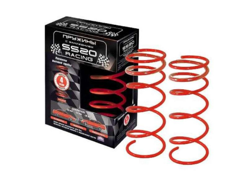 Передние пружины ВАЗ 2108,2109,21099, ВАЗ 2113,2114,2115 -50мм SS20 Racing холодной навивки, переменный шаг в интернет-магазине avtofirma63.ru 