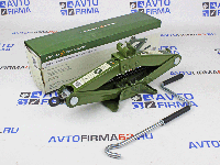 Домкрат винтовой ромбический 2 тонны, 120—395 мм Дело Техники в интернет-магазине avtofirma63.ru 