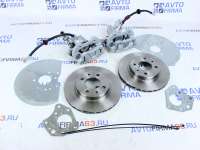 Задние дисковые тормоза R13 ВАЗ 1117-2194 вентилируемые Дизайн Сервис в интернет-магазине avtofirma63.ru 