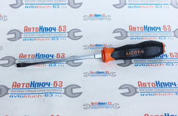 Отвертка усиленная цельнометаллическая (шлиц) SL6.5, 150 мм Licota ASD-3615065 в интернет-магазине avtofirma63.ru 