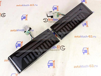 Задние диодные фонари на ВАЗ 2108-21099, 2113-2114 в стиле Ауди версия 2, с динамическим поворотником