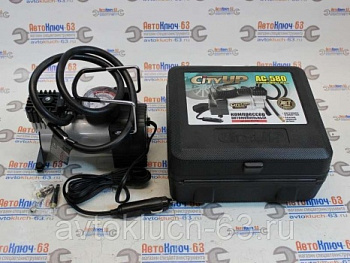 Автомобильный компрессор CityUP АС-580 Original в интернет-магазине avtofirma63.ru 